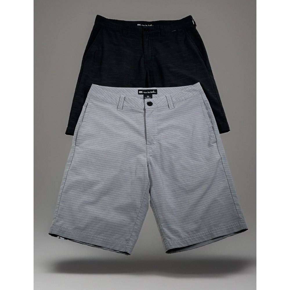 Lot of 2 Travis Mathew Golf Shorts Men's 30 Performance Stretch Chino Golf
